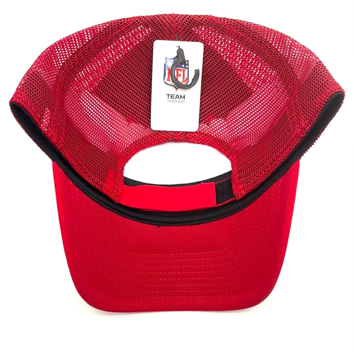 SAN FRANCISCO 49ERS HAT MESH TRUCKER RED NFL FOOTBALL TEAM ADJUSTABLE CAP NEW