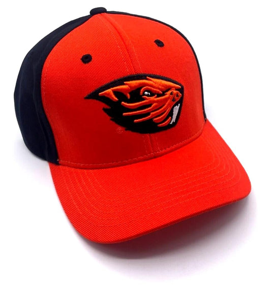 Officially Licensed Oregon State Classic Two-Tone Hat Adjustable Team Logo Embroidered Cap