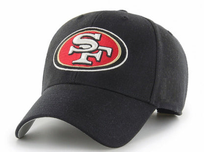 SAN FRANCISCO 49ERS HAT BLACK MVP AUTHENTIC NFL FOOTBALL TEAM HOME CAP NEW