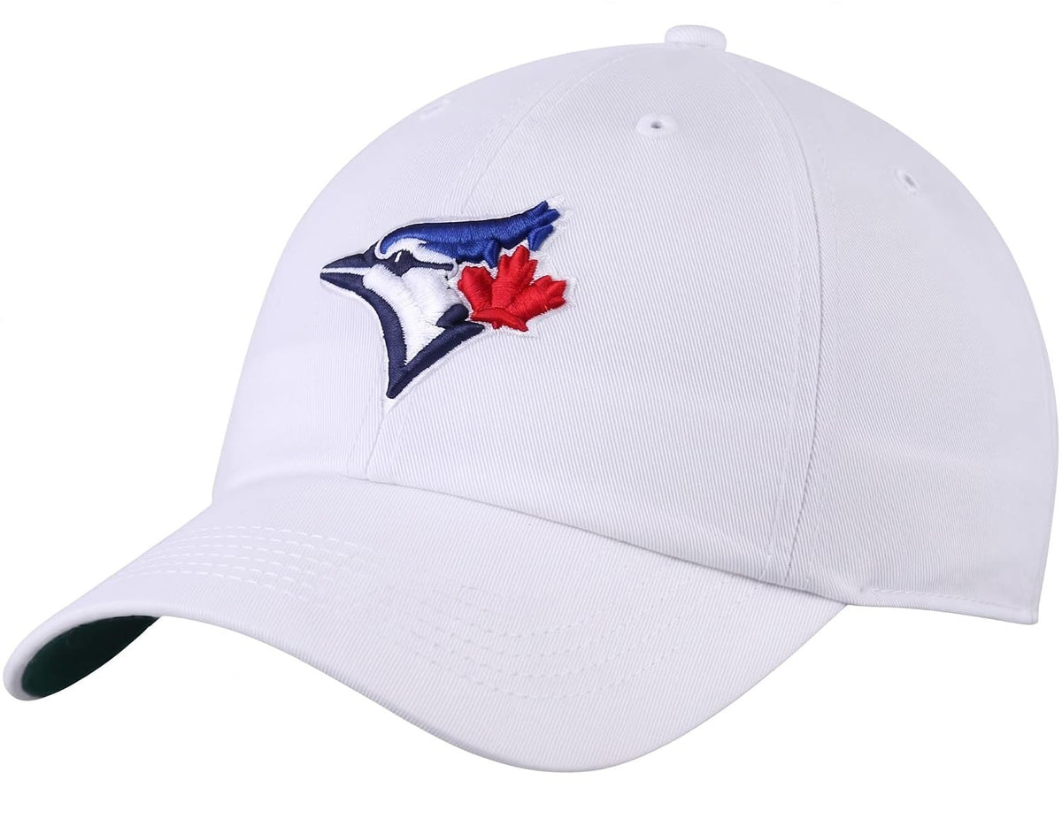 Toronto Blue Jays White MVP Hat Embroidered Baseball Cap for Boys and Girls