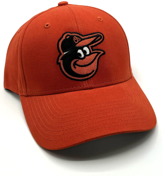 Baltimore Orioles Hat Solid Orange MVP Structured MLB Baseball Team Logo Cap New