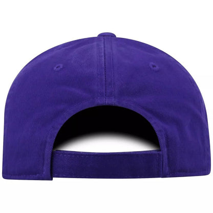 Kansas State Classic Edition Hat Adjustable Relaxed Fit Embroidered Team Logo Cap (Purple)