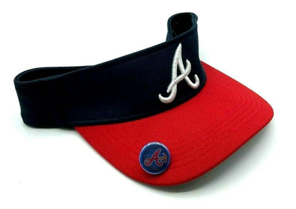 Atlanta Braves Visor Hat MVP Adjustable MLB Baseball Team Logo Authentic Cap New