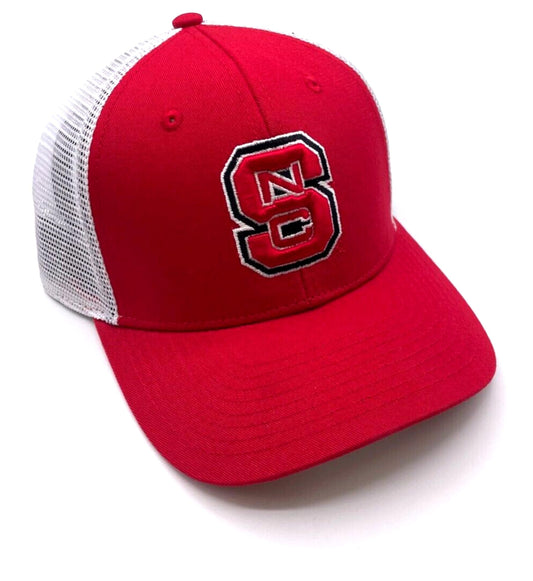 Officially Licensed North Carolina State Wolfpack Hat Classic Mesh Trucker Adjustable Embroidered Cap Multicolor