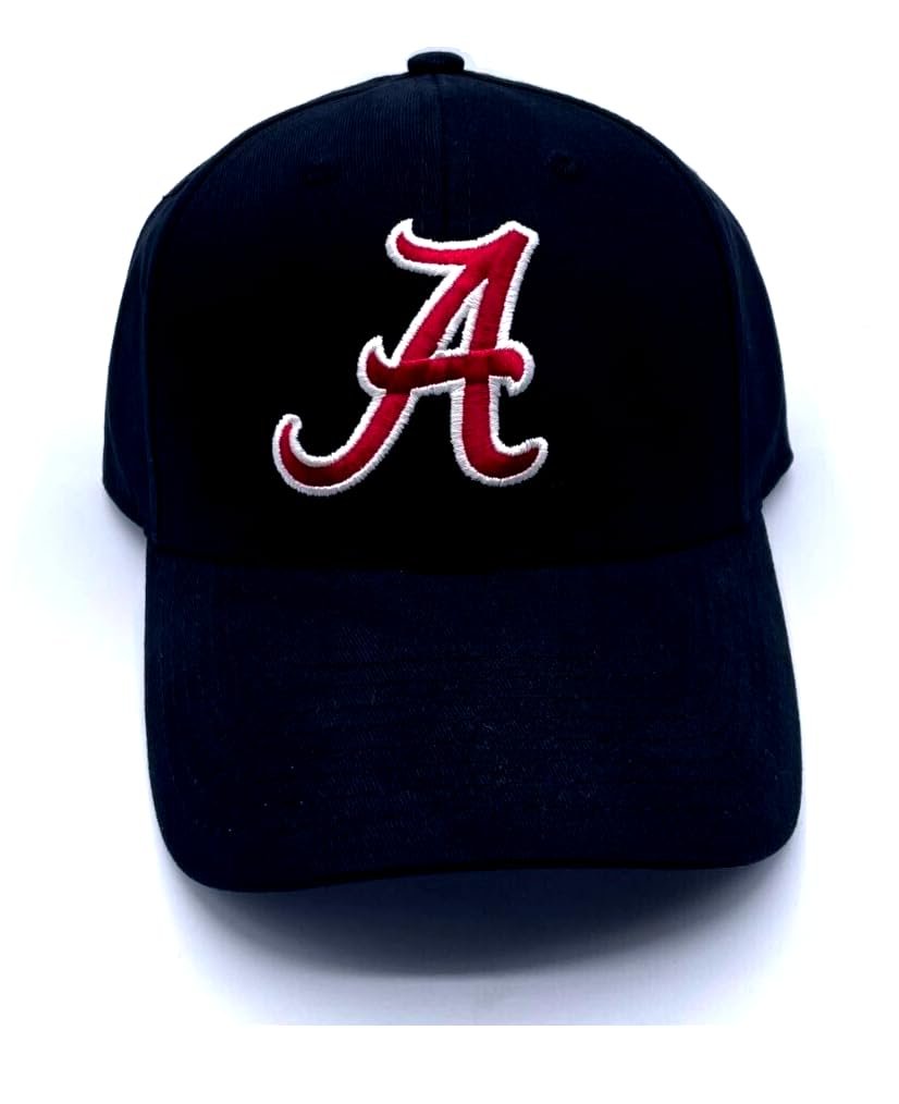 Alabama University MVP Classic Edition Hat Adjustable Team Logo Embroidered Cap (Crimson)