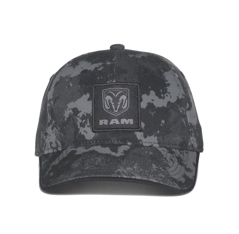 Outdoor Cap Standard RAM14A Veil Poseidon (Tac Black), One Size Fits