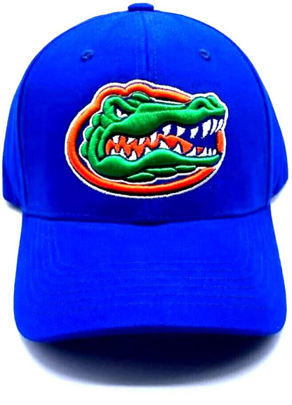 University Florida Hat Classic MVP Gators Team Logo Adjustable Embroidered Cap w/Pin