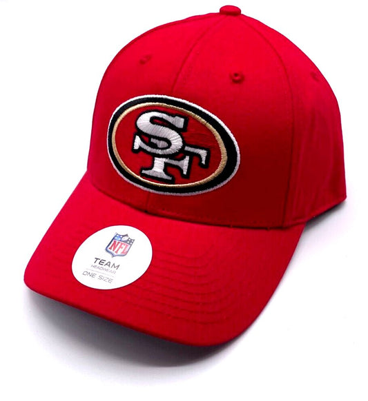 SAN FRANCISCO 49ERS HAT MVP AUTHENTIC NFL FOOTBALL TEAM ADJUSTABLE HOME CAP NEW