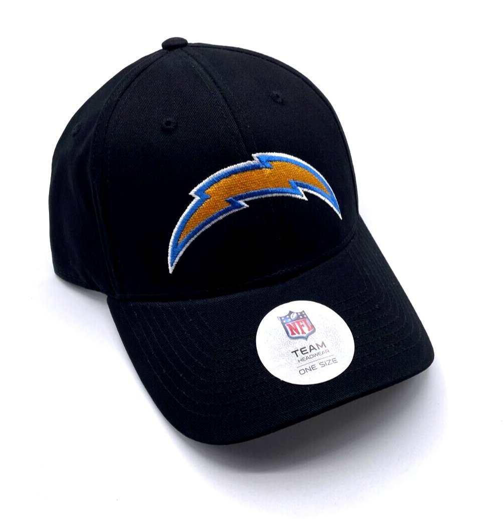 Los Angeles Chargers Hat Black MVP LA Authentic NFL Football Team Logo New Cap