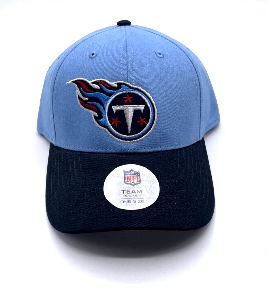 TENNESSEE TITANS TWO-TONE ADJUSTABLE HAT MVP AUTHENTIC NFL FOOTBALL TEAM CAP NEW