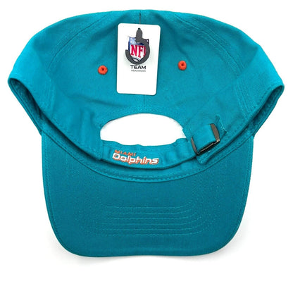 MIAMI DOLPHINS HAT RELAXED FIT NFL FOOTBALL AUTHENTIC TEAM SLOUCH DAD CAP NEW