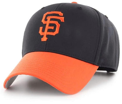 Officially Licensed San Francisco Youth Kids Baseball Hat Classic MVP Adjustable Embroidered SF Team Logo Structured Two-Tone Cap