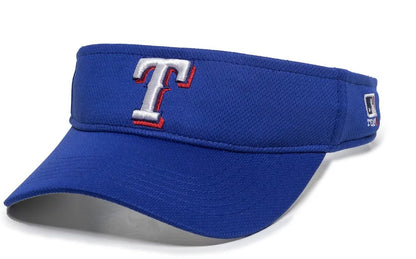 TEXAS RANGERS BLUE VISOR ADJUSTABLE HAT MVP AUTHENTIC MLB BASEBALL TEAM NEW CAP