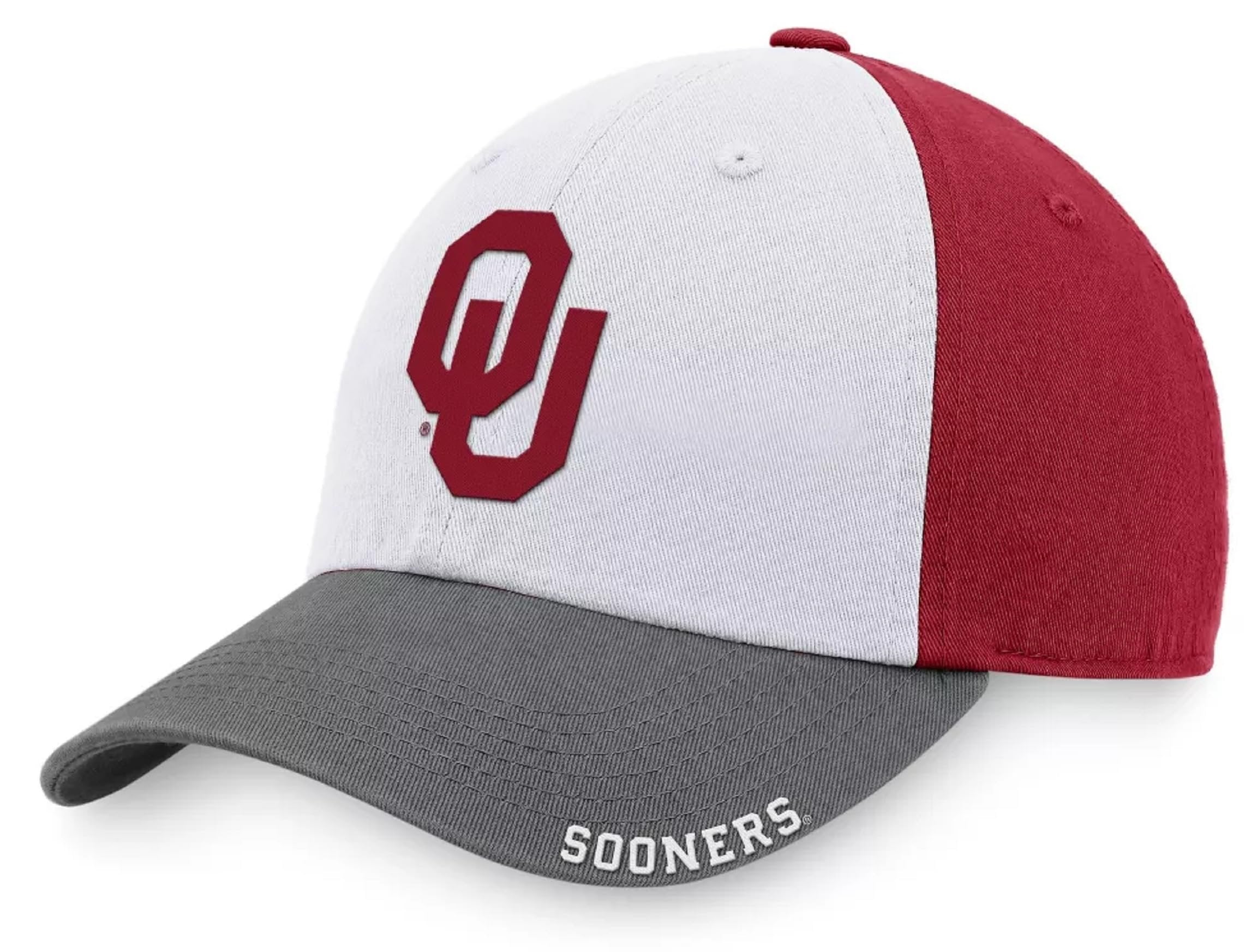 Officially Licensed Oklahoma University Hat Classic Relaxed Fit Adjustable Embroidered Team Logo Multicolor Cap