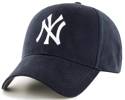 NEW YORK YANKEES HAT MLB NY BASEBALL NAVY BLUE AUTHENTIC CLASSIC TEAM LOGO CAP