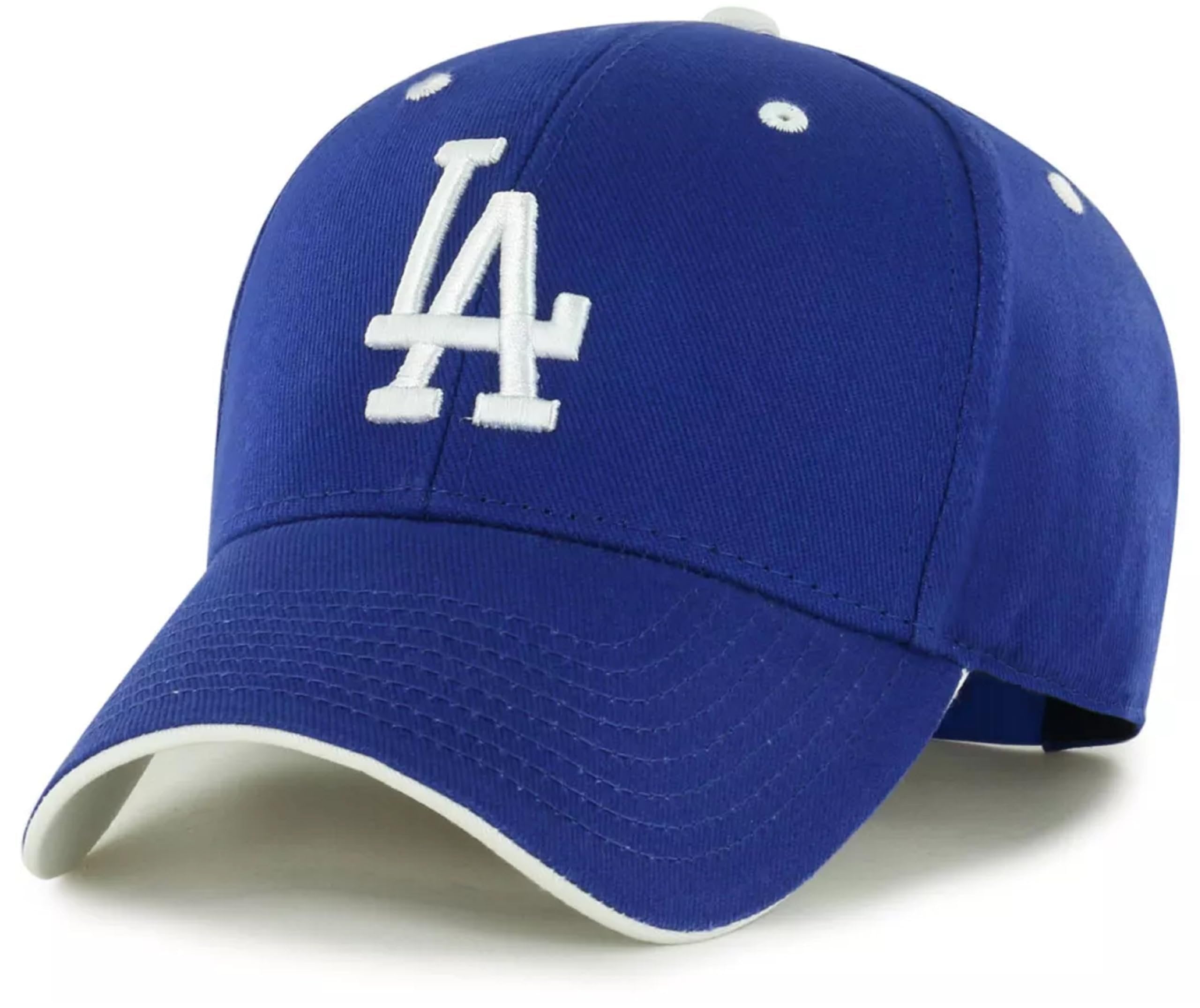 Los Angeles Dodgers Baseball Hat Classic Edition MVP LA Team Logo Adjustable Structured Blue Cap