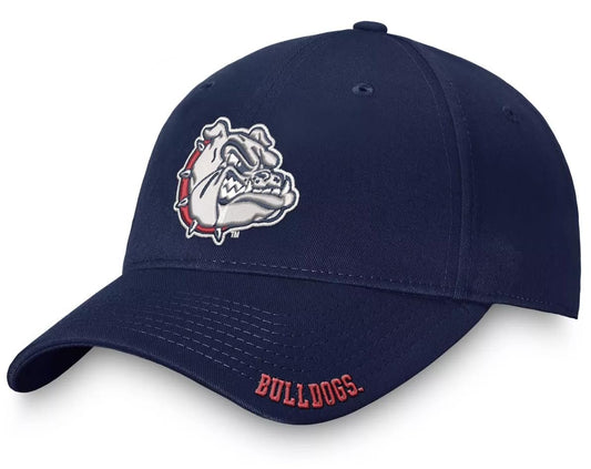 Gonzaga Bulldogs Hat Relaxed Fit Style NCAA College Football Team University Logo Slouch Dad Cap New