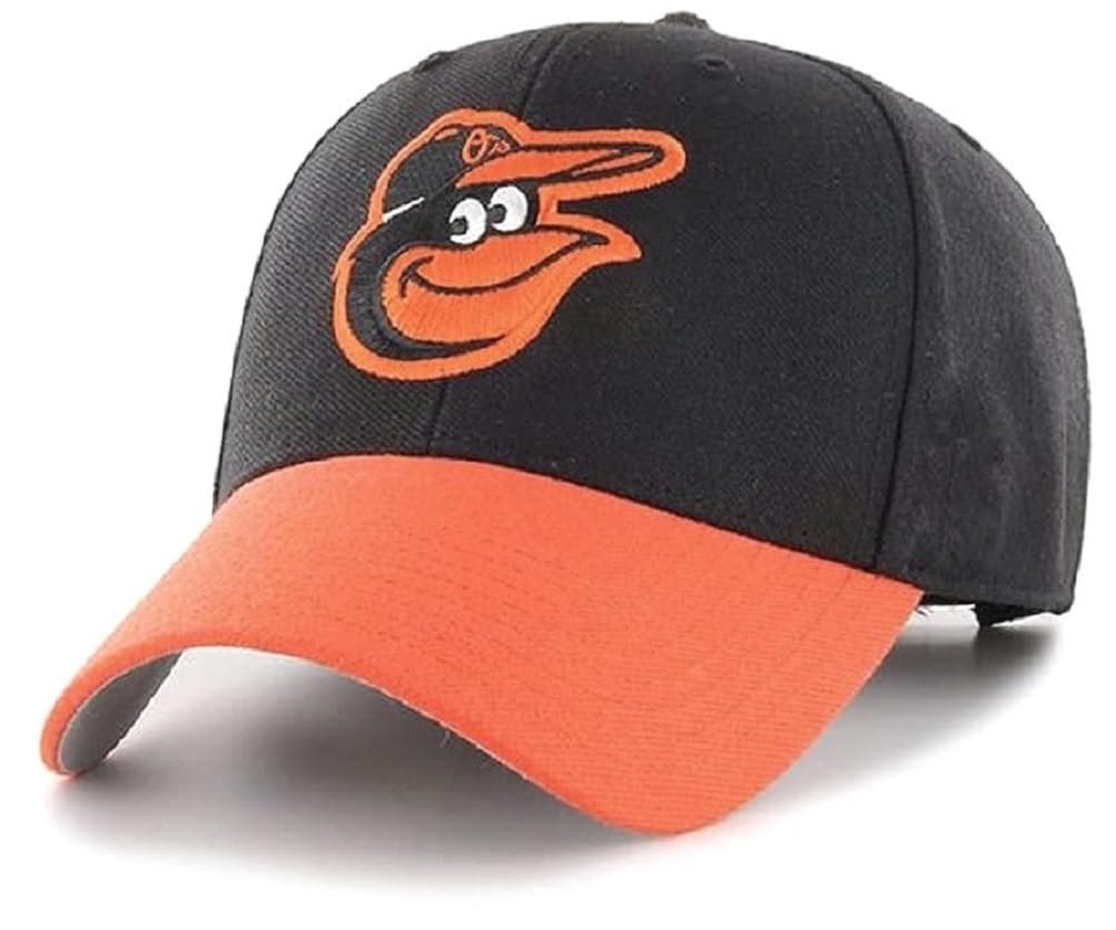 Baltimore Orioles Hat Two Tone MVP Structured MLB Baseball Team Logo Cap New