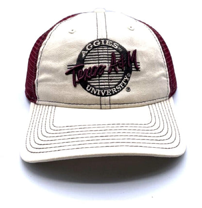 Texas Aggies Hat Adjustable Classic A&M Mesh Trucker Cap Multicolor