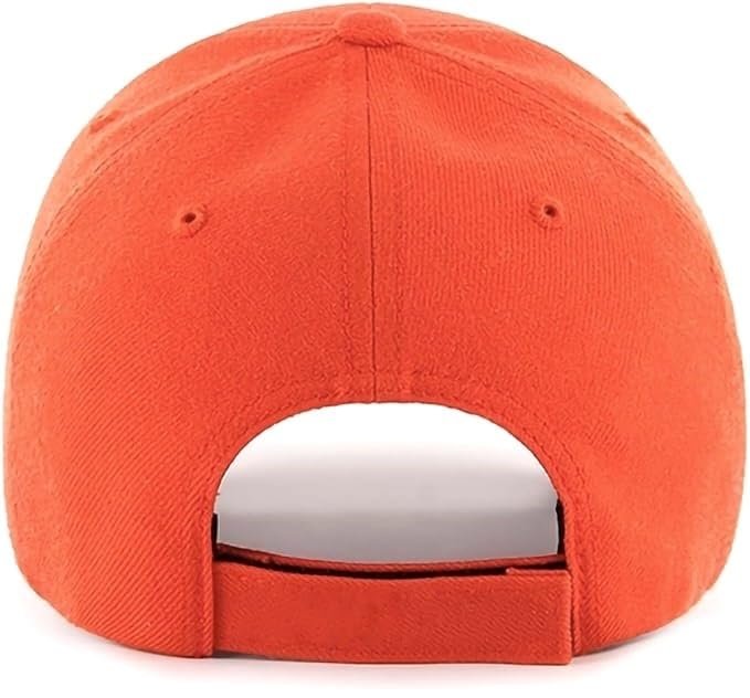 Officially Licensed Houston Orange MVP Team Logo Hat Classic Edition Adjustable Solid Embroidered Structured Cap