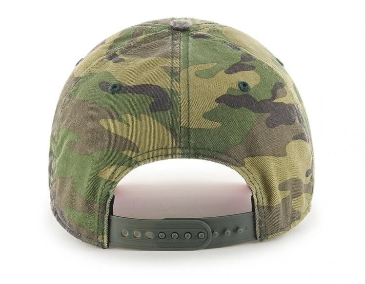 Officially Licensed Los Angeles Dodgers Camo MVP Adjustable Snapback Hat w/Pink Under Visor Classic Edition Structured Cap