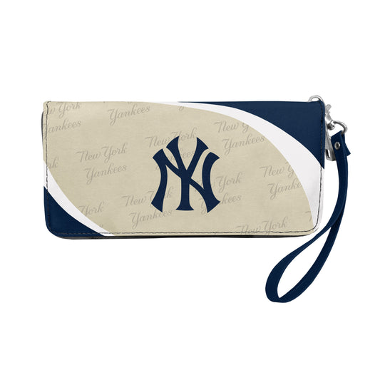 Little Earth MLB New York Yankees Womens Wallet Curve Organizer Stylenew York Yankees Wallet Curve Organizer Style, Team Colors, One Size