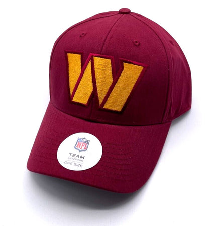 WASHINGTON COMMANDERS BURGUNDY HAT MVP AUTHENTIC NFL FOOTBALL TEAM CAP NEW