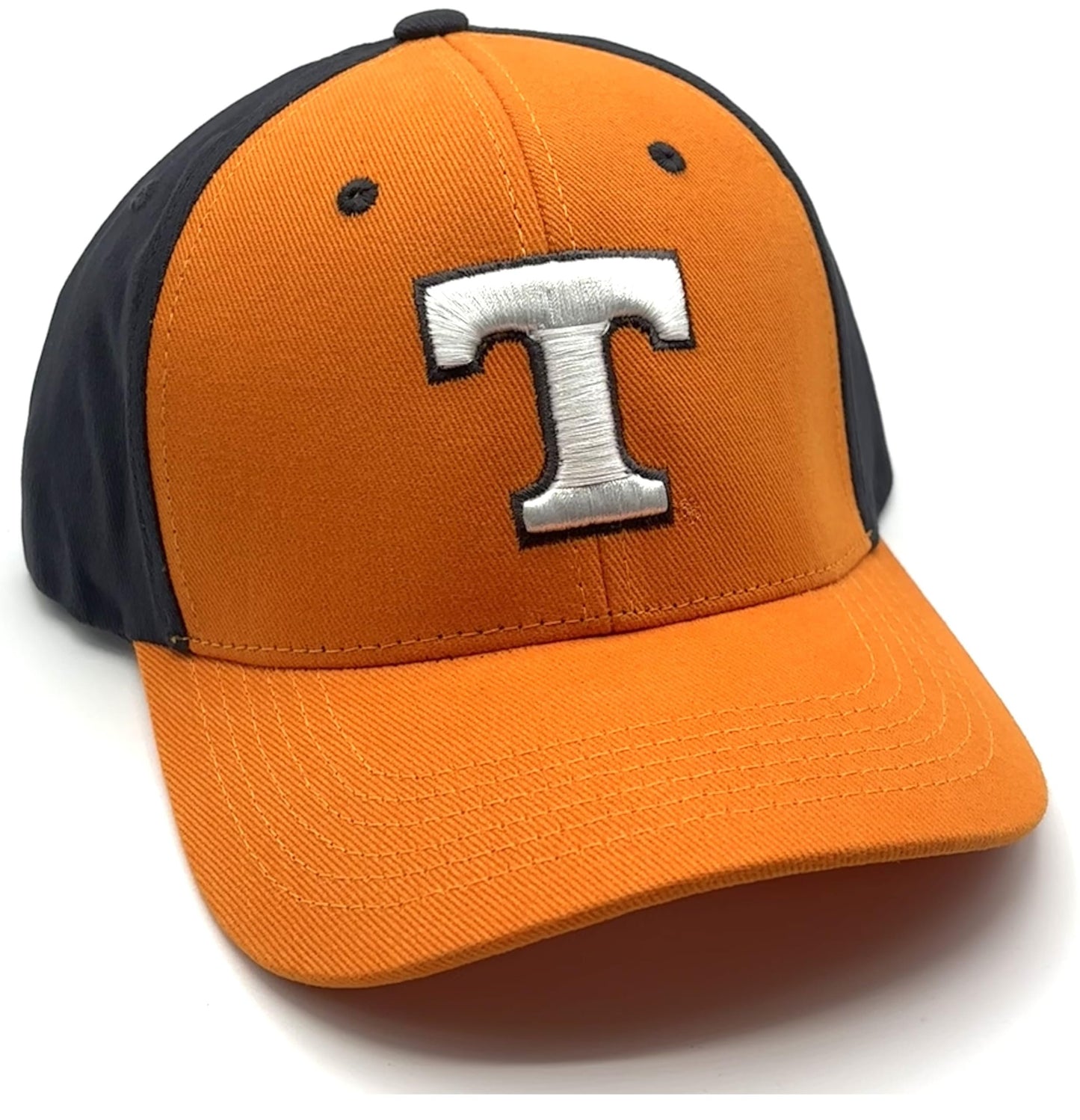 Officially Licensed Tennessee University Classic Two-Tone Hat Vols Team Logo Adjustable Embroidered Cap