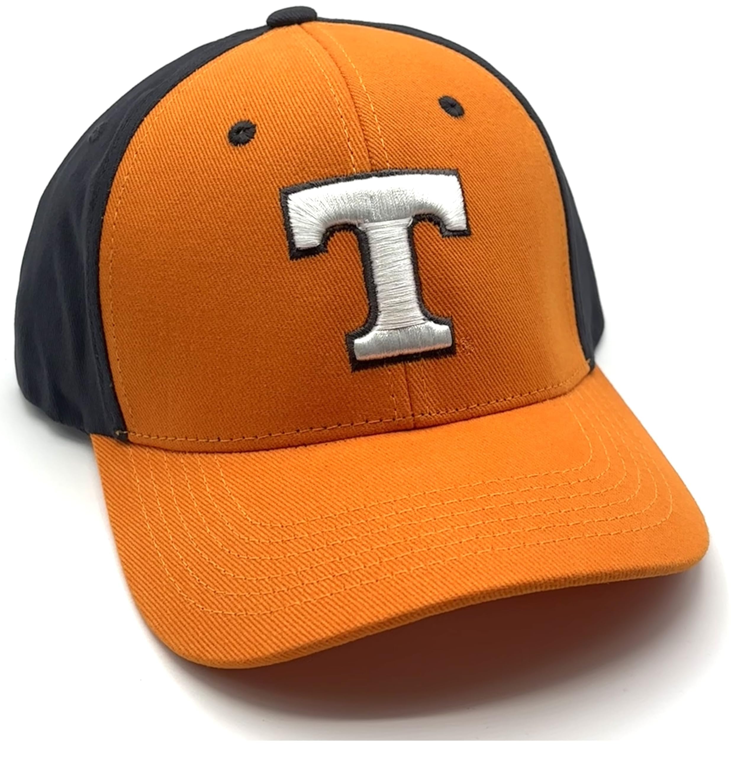 Officially Licensed Tennessee University Classic Two-Tone Hat Vols Team Logo Adjustable Embroidered Cap