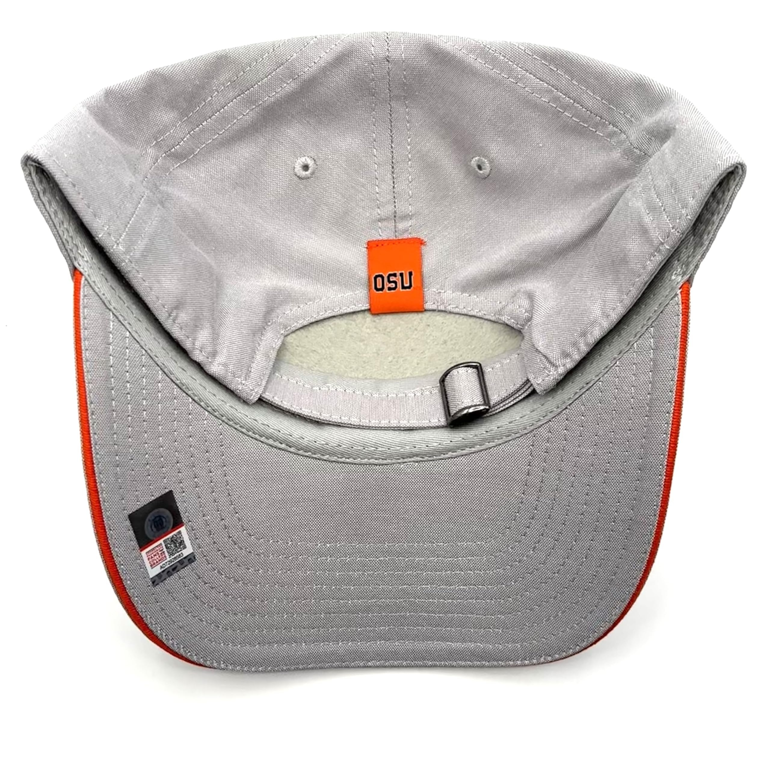 Officially Licensed Oregon State Hat Classic Relaxed Fit Adjustable Embroidered Team Logo Gray Cap Multicolor