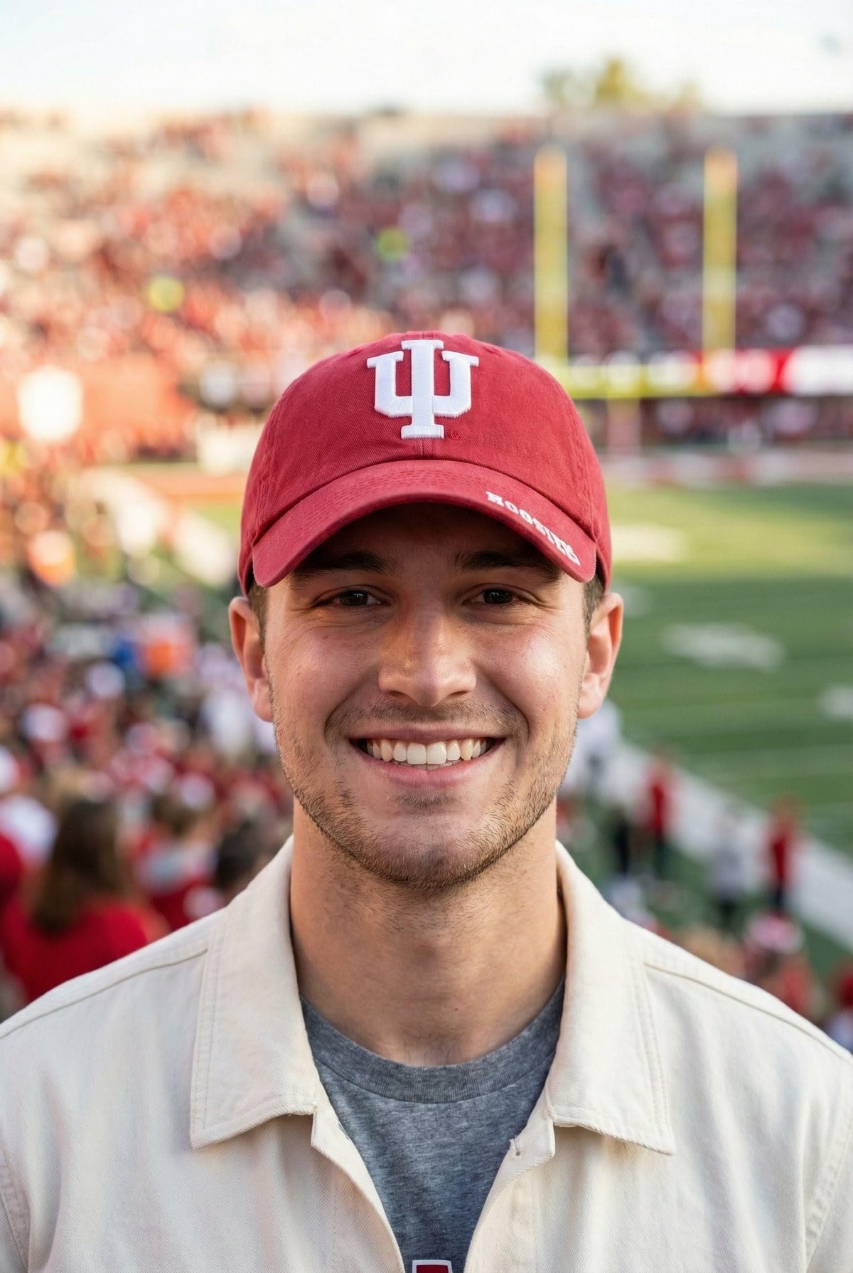 Officially Licensed University Indiana Classic Edition Hat Adjustable Relaxed Fit Embroidered Team Logo Cap