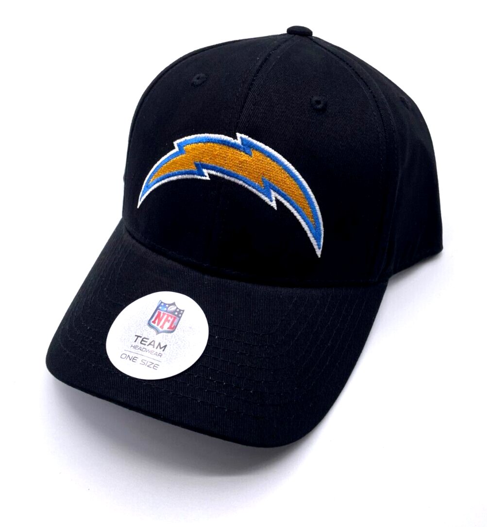 Los Angeles Chargers Hat Black MVP LA Authentic NFL Football Team Logo New Cap