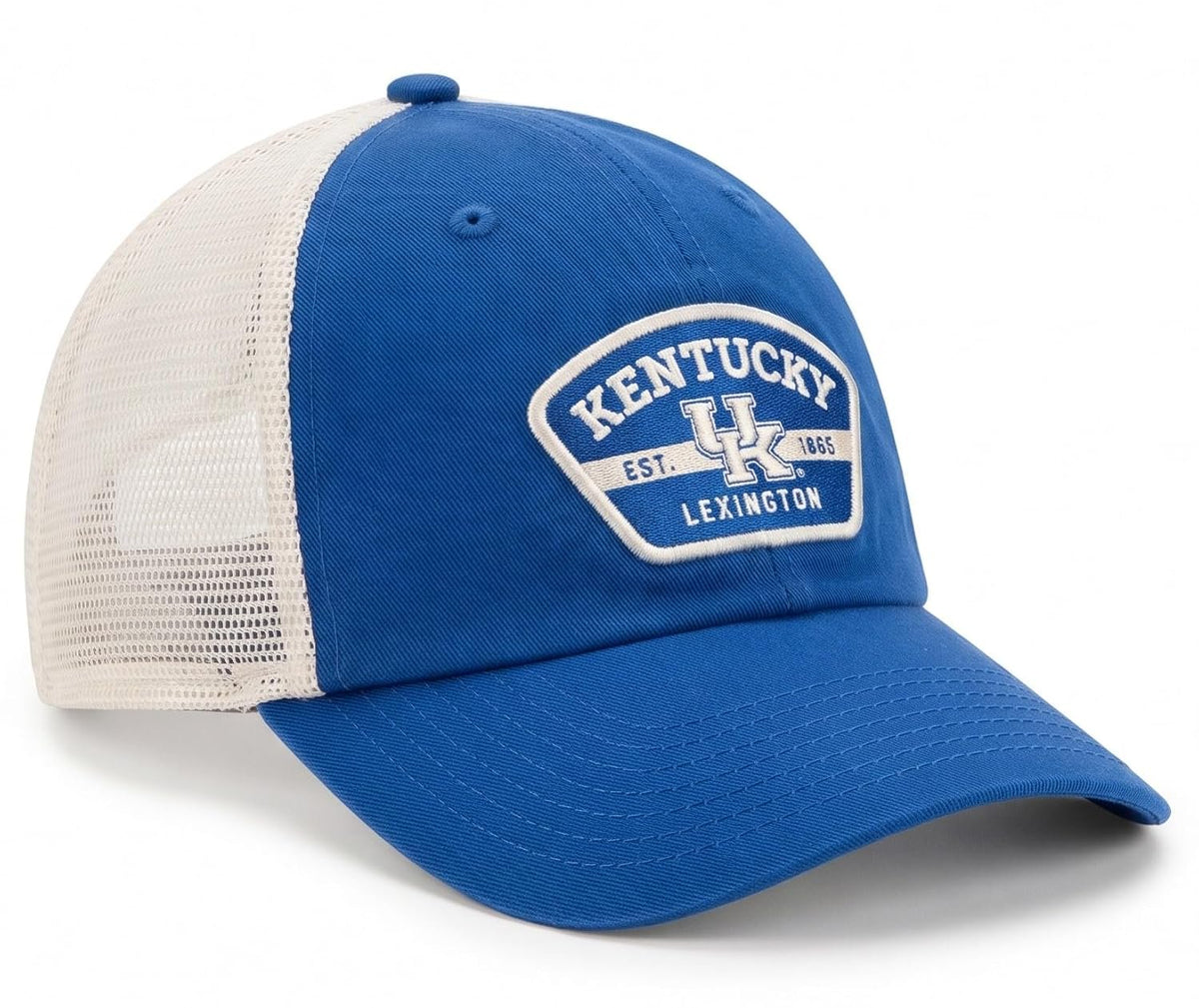 Kentucky University Wildcats Trucker Hat with Embroidered UK Patch Unisex