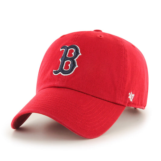 Boston Red Sox Hat Brand Batting Practice Clean Up Cap, Red, One-Size, MLB Baseball Team Logo New