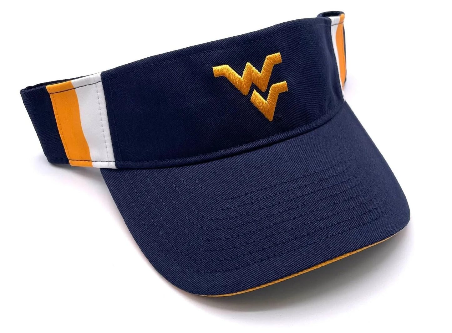 West Virginia Classic Edition Visor Hat Adjustable University Embroidered Team Logo Cap