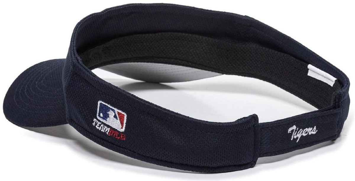 Detroit Tigers Visor Hat Navy Blue MLB Baseball Team Logo Golf Sun Cap New