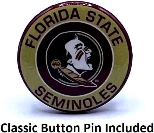 Florida State Seminoles Hat Solid Gray MVP NCAA College Football University Team Logo Cap New