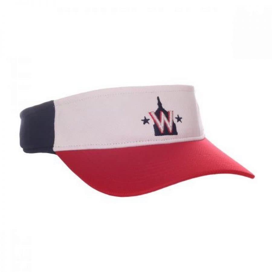 Washington Nationals Officially Licensed MLB Adjustable Velcro Adult Visor