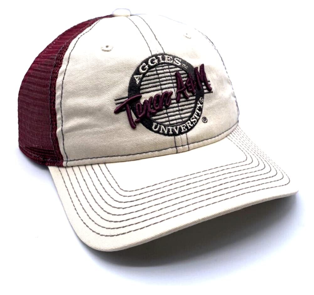 Texas Aggies Hat Adjustable Classic A&M Mesh Trucker Cap Multicolor