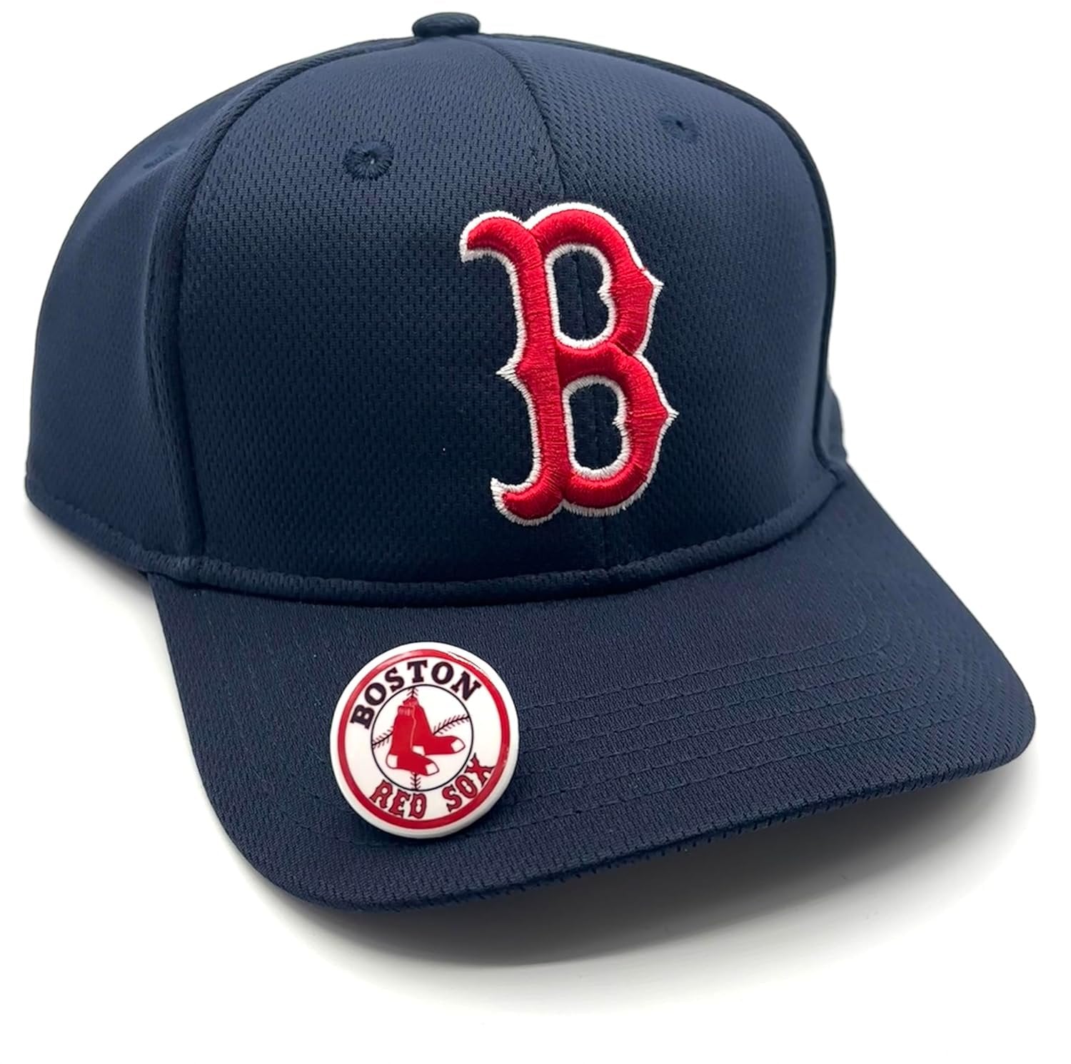 Officially Licensed Boston Red Sox Youth Navy Hat Adjustable Embroidered Sports Cap for Youth fans