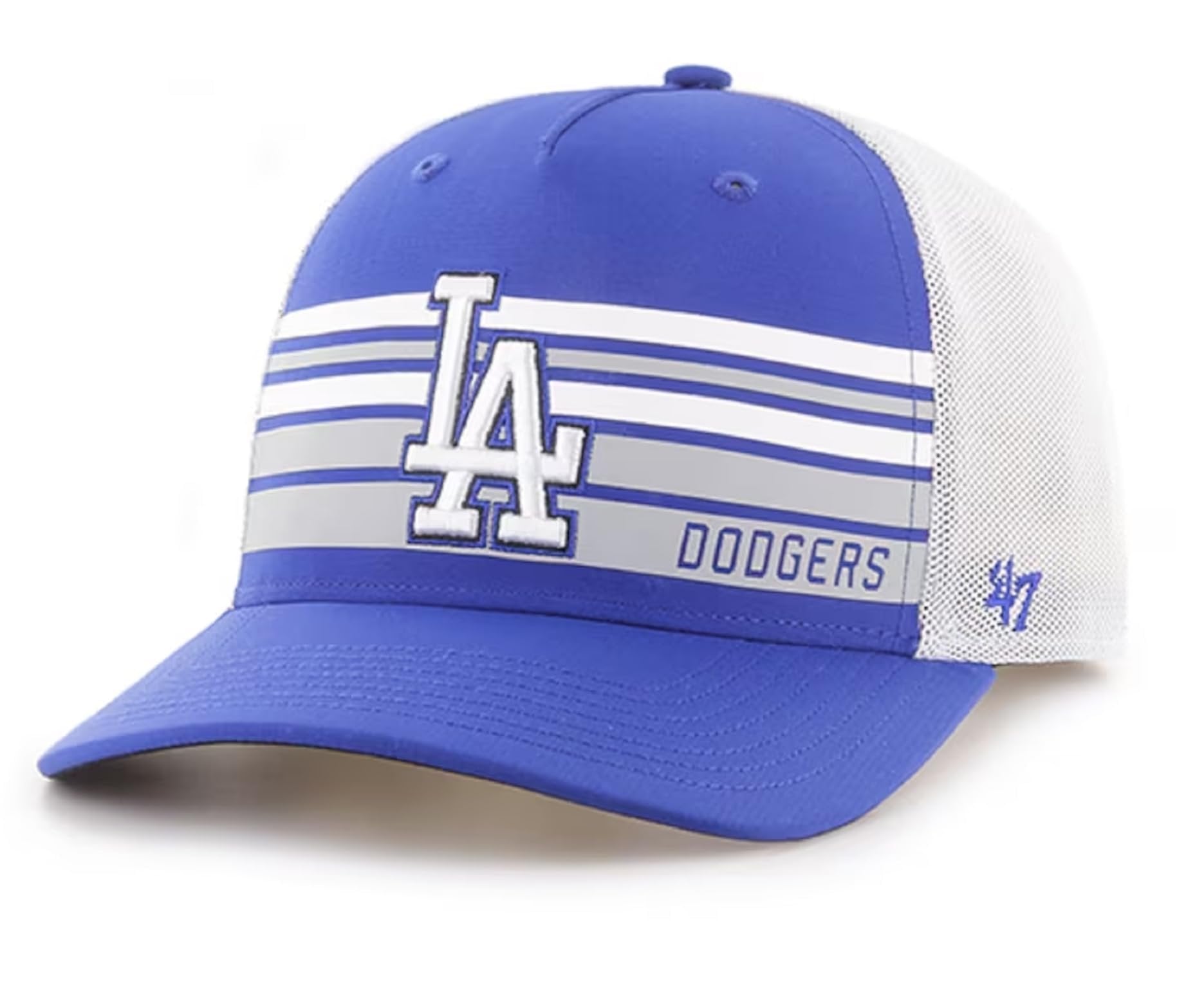 Los Angeles Baseball LA Dodgers Hat Adjustable Mesh Trucker Cap Multicolor