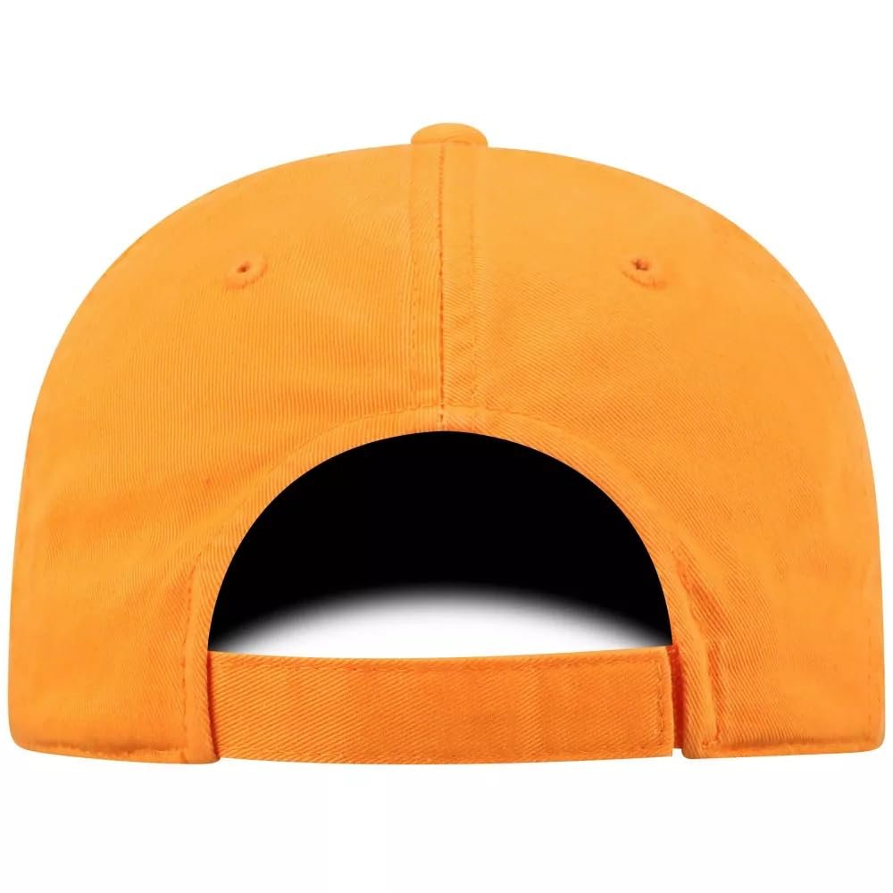 Tennessee University Classic Edition Hat Adjustable Vols Team Logo Relaxed Fit Cap (Orange)