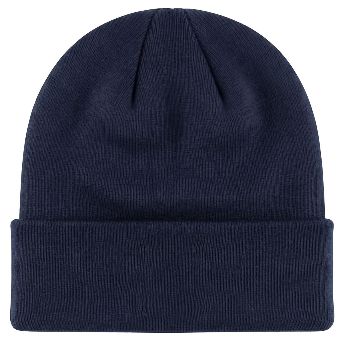 University of Illinois Fighting Illini Navy Cuff Knit Beanie Orange I Logo