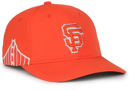 Officially Licensed San Francisco Baseball Hat Classic Team Logo Adjustable Solid Snapback Orange Cap