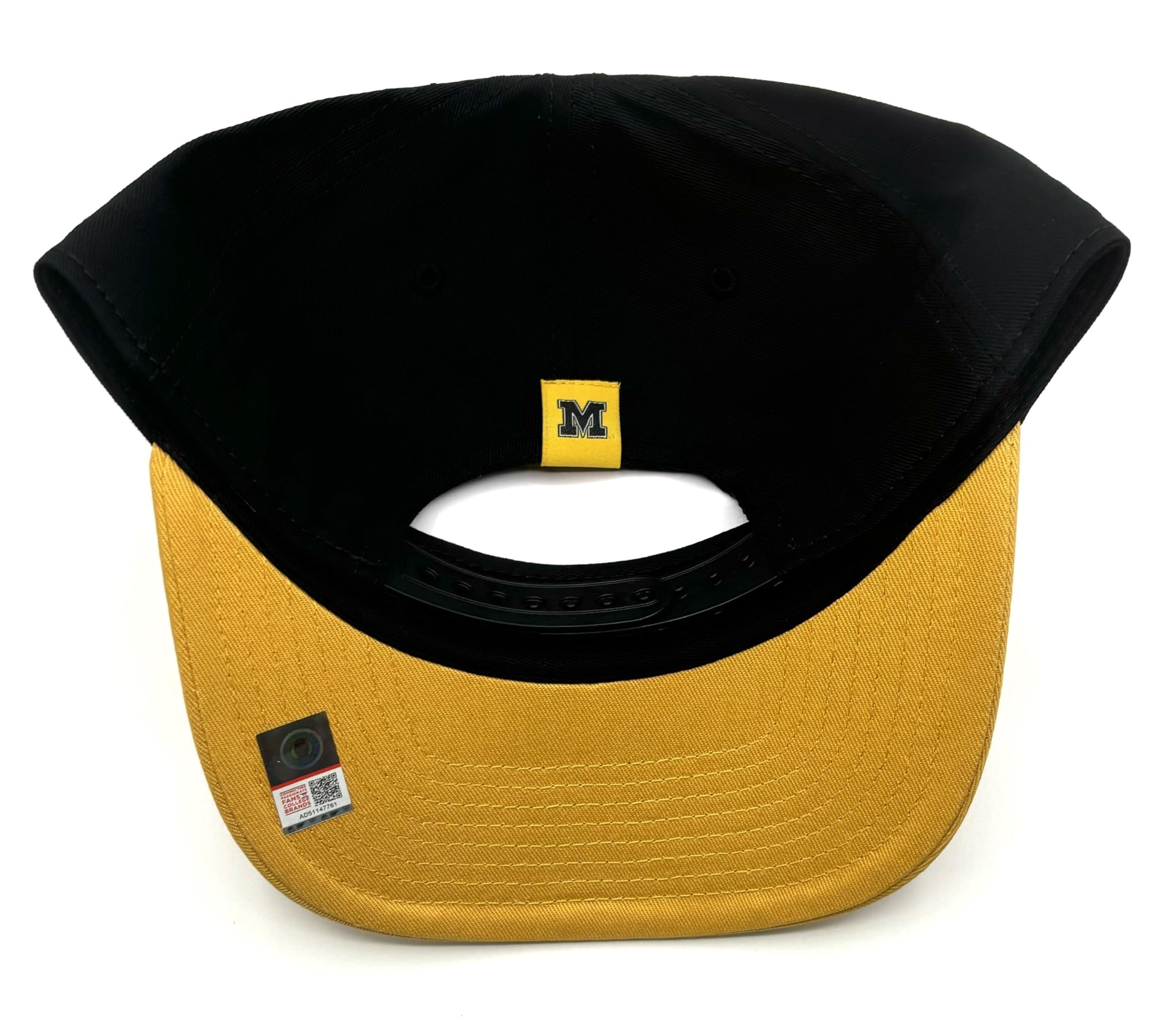 Officially Licensed University Missouri Hat Classic Two-Tone Adjustable Embroidered Team Logo Structured Cap Multicolor