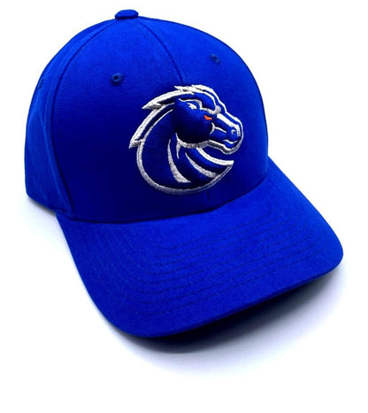 Boise State Broncos Hat Solid Blue MVP Structured Style NCAA College Football Team University New