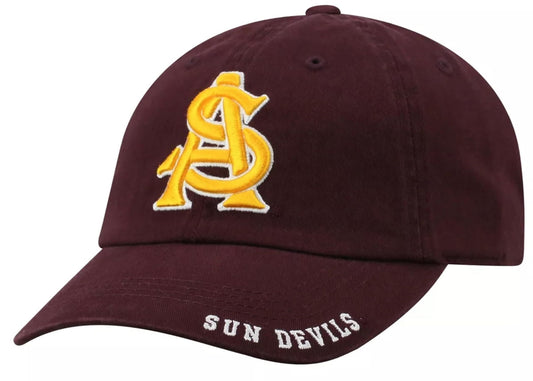 Officially Licensed Arizona State Classic Edition Hat Adjustable Relaxed Fit Embroidered Team Logo University Cap