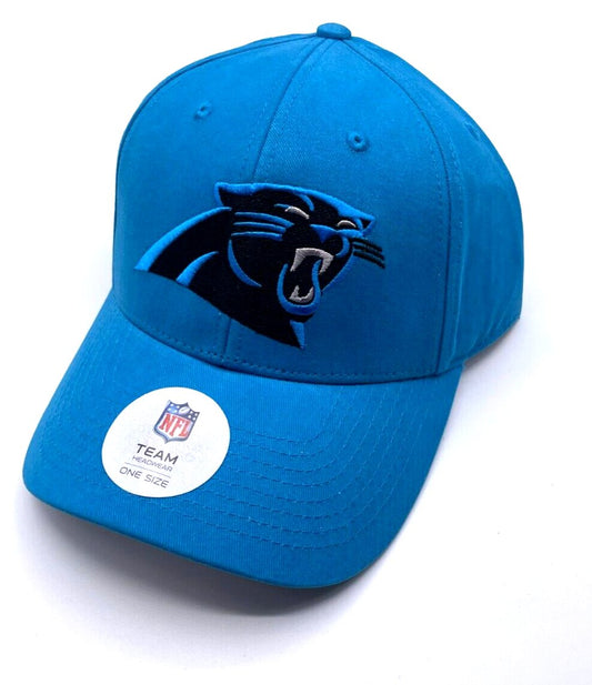 CAROLINA PANTHERS BLUE ADJUSTABLE HAT MVP AUTHENTIC NFL FOOTBALL TEAM CAP NEW