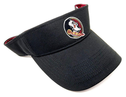 Florida State Seminoles Visor Hat Black NCAA College University Football Team Logo Golf Sun Cap New