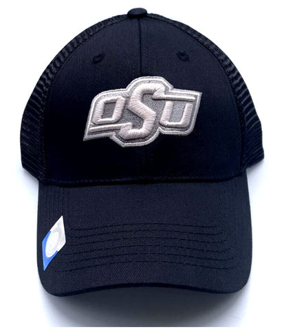 Collegiate Headwear Oklahoma State Hat Cowboys Adjustable Mesh Trucker Cap Orange